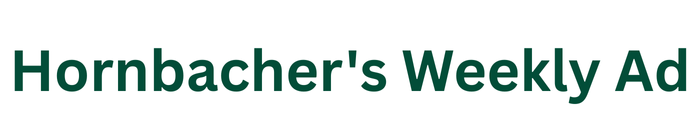 Hornbacher's Weekly Ad